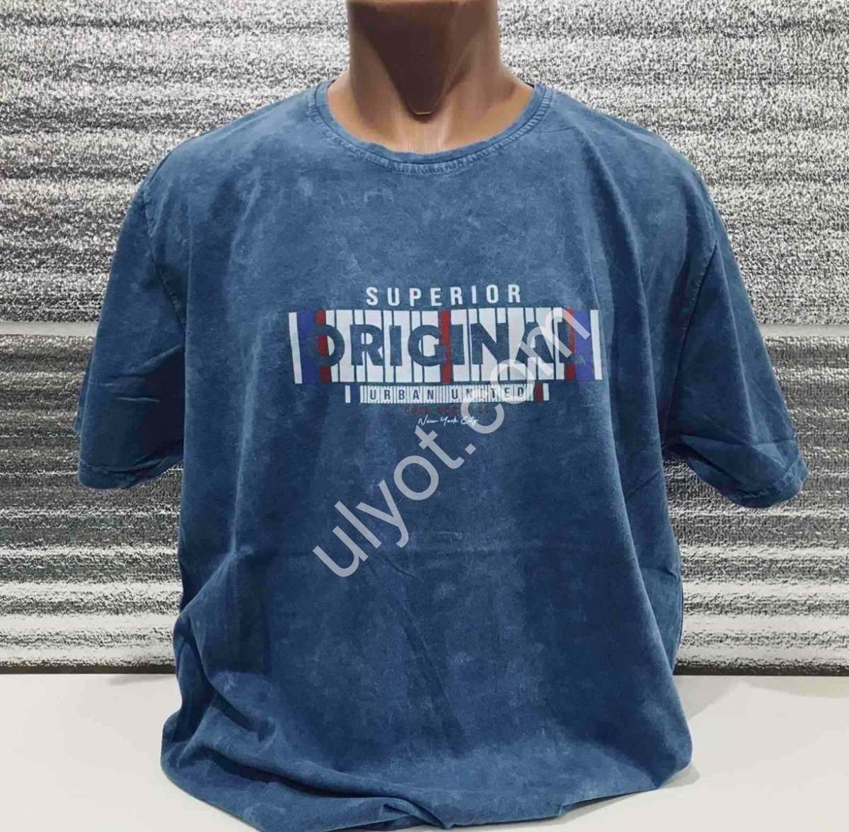 ФУТБОЛКА STRONGMAN (3XL-6XL) ORIGINAL СИНІЙ