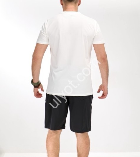 КОСТЮМ AUDSA (M-3XL) БЕЛЫЙ+ЧЕРНЫЙ A184