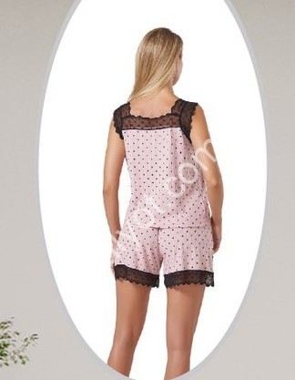 ПИЖАМА (ONE SIZE 50-54) СВ.РОЗОВЫЙ H-643