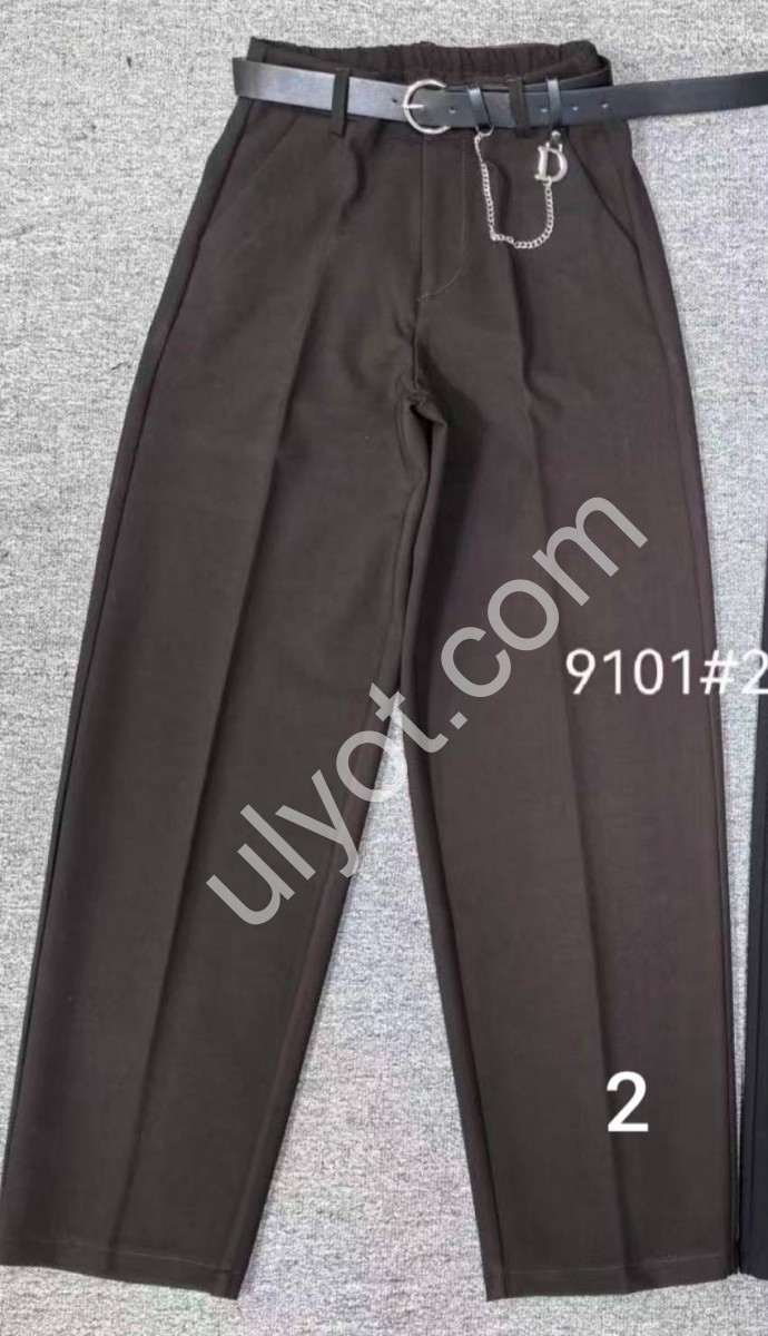 БРЮКИ (25-30) КОРИЧНЕВЫЙ 9101-2