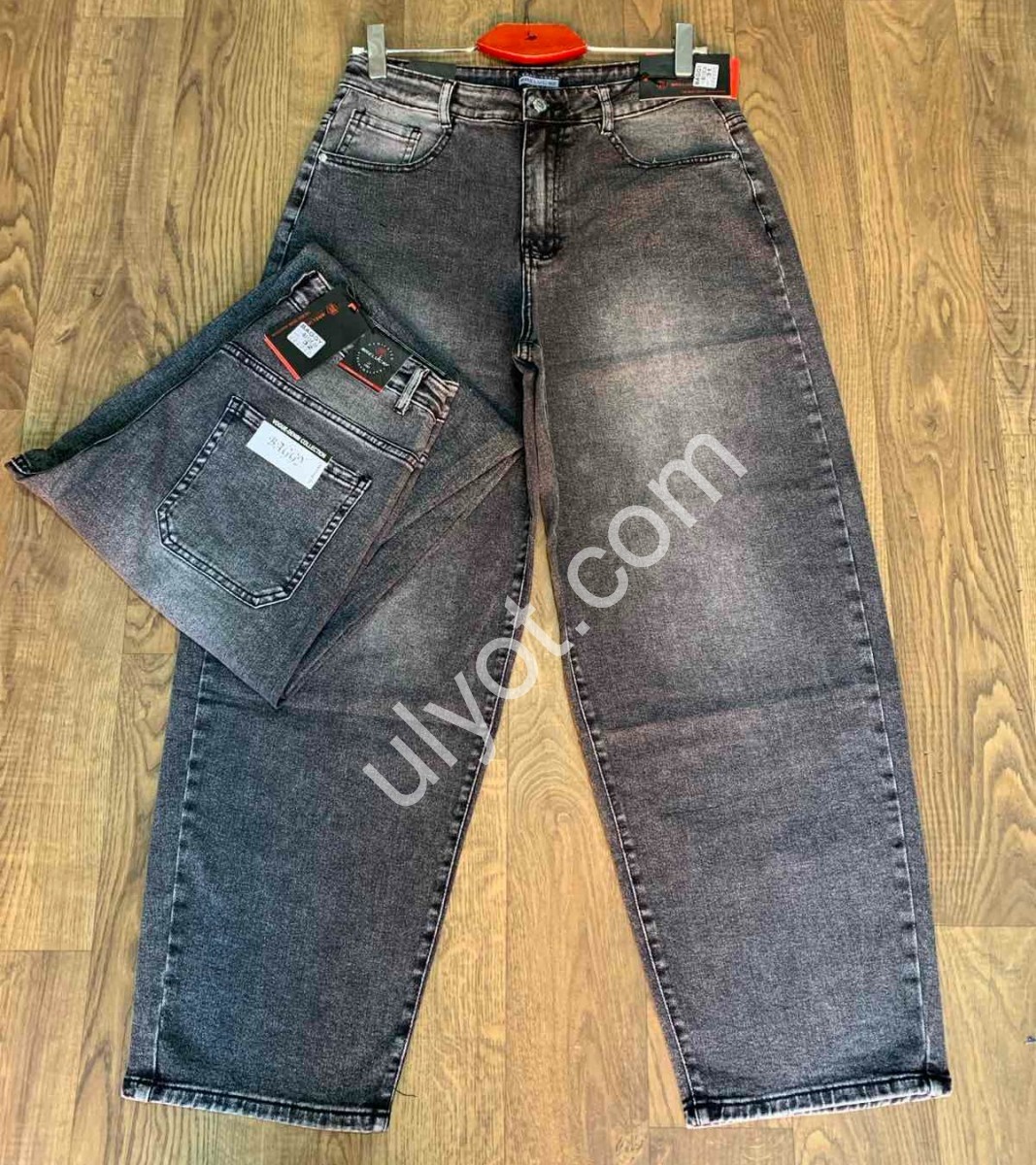 ДЖИНСЫ RELUCKY (31-38) СЕРЫЙ B0138