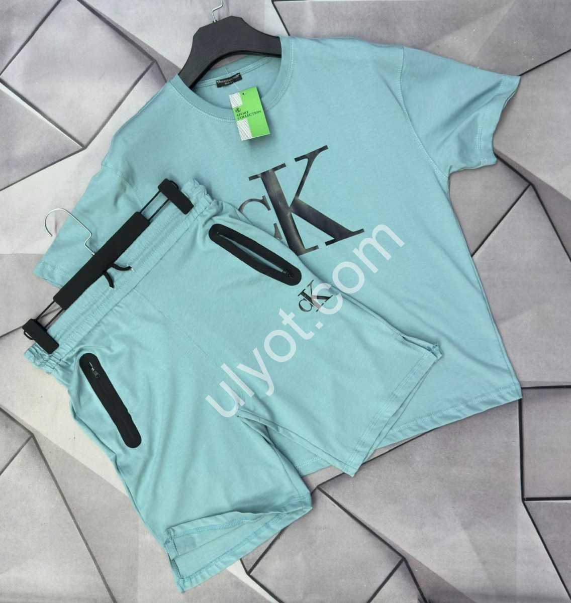 КОСТЮМ C22 (S-2XL) МЯТА 