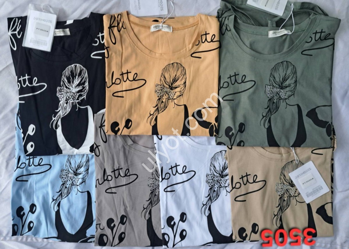 ФУТБОЛКА (ONESIZE 58-60) МИКС 3505