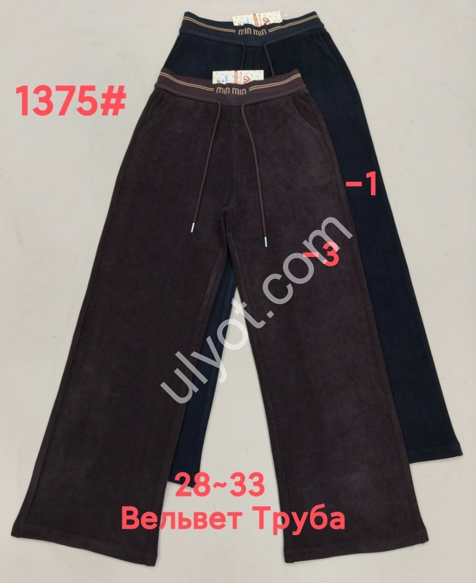 ШТАНИ (28-33) ЧОРНИЙ 1375-1