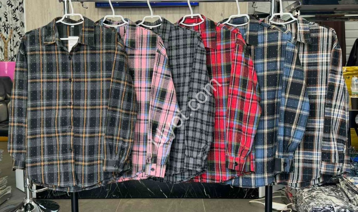 Сорочка JJF (XL-4XL) КАМЕНІ РОЖОВИЙ 9931