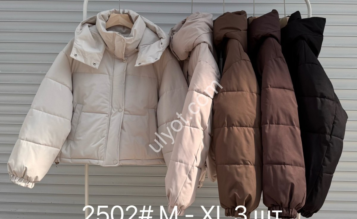 КУРТКА (M-XL) МОЛОЧНИЙ 2502