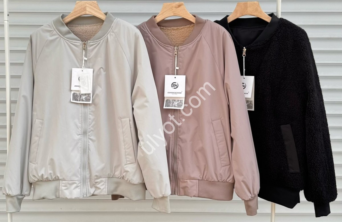 КУРТКА (M-2XL) ДВОХСТОРОННЯ БІЖ 805