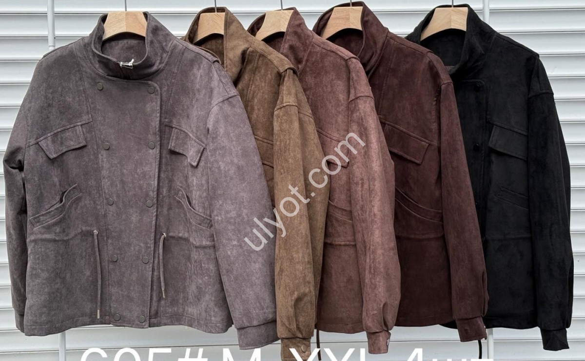 КУРТКА (M-2XL) ЧОРНИЙ 605