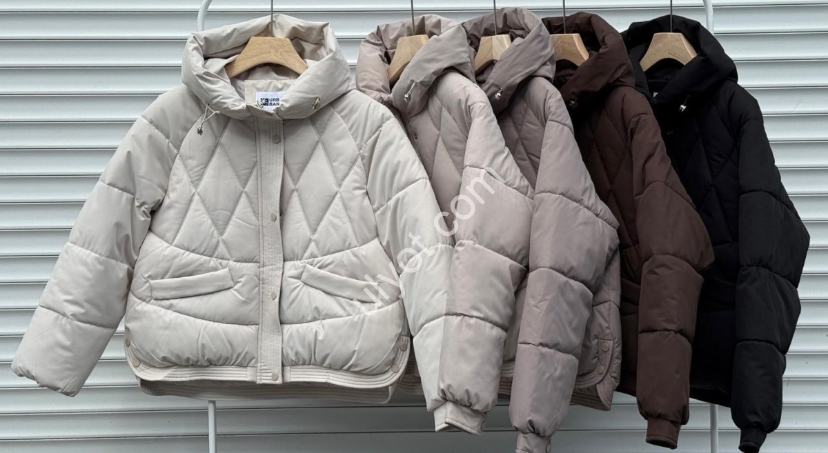 КУРТКА (M-2XL) ЧОРНИЙ 9058