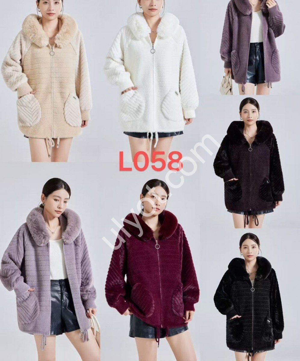 ПАЛЬТО (ONE SIZE 48-54) МІКС 058