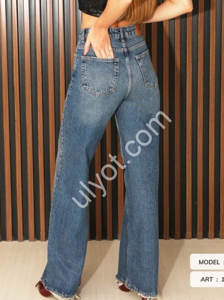 ДЖИНСИ WOMAN DENIM (34-42) СИНІЙ 1025/1912