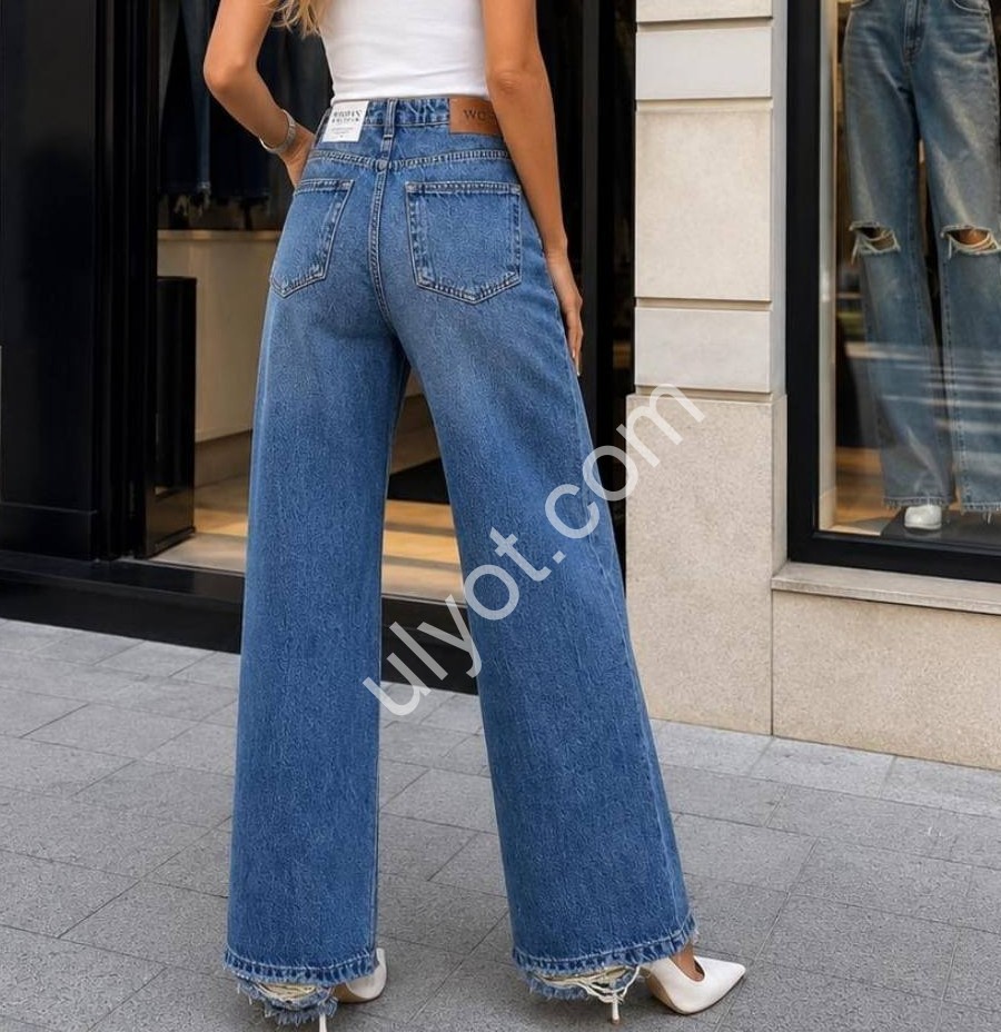 ДЖИНСЫ WOMAN DENIM (34-42) СИНИЙ 2003/1904