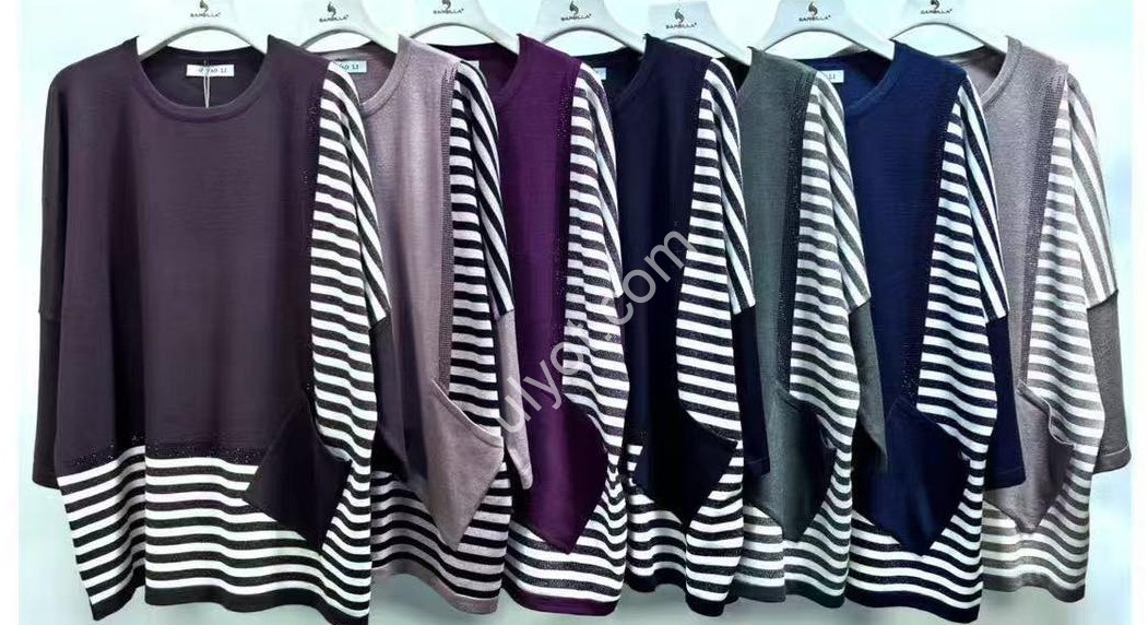 СВИТЕР (ONE SIZE 58-62) МИКС 8039