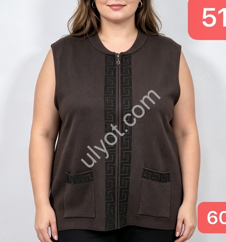 ЖИЛЕТ (ONE SIZE 60-62) МИКС 5103