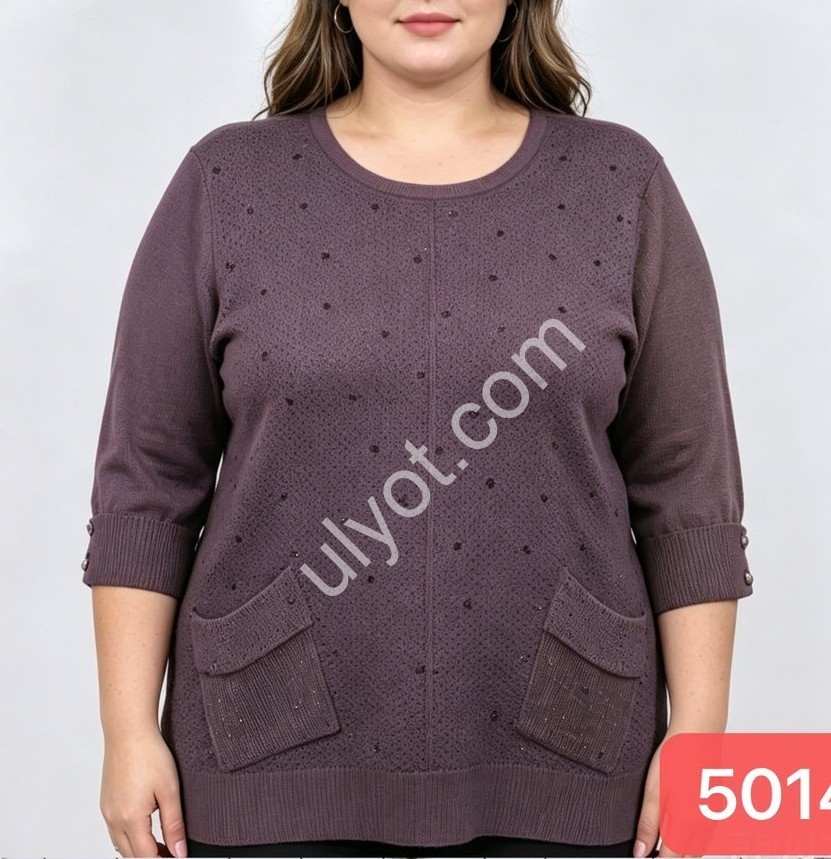 СВИТЕР (ONE SIZE 54-56) МИКС 5014