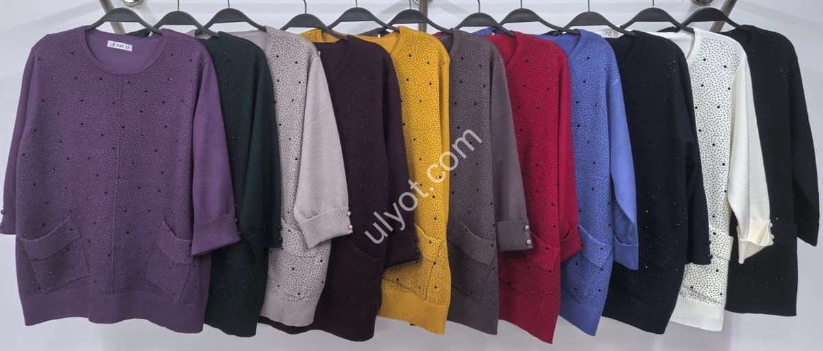 СВИТЕР (ONE SIZE 54-56) МИКС 5014