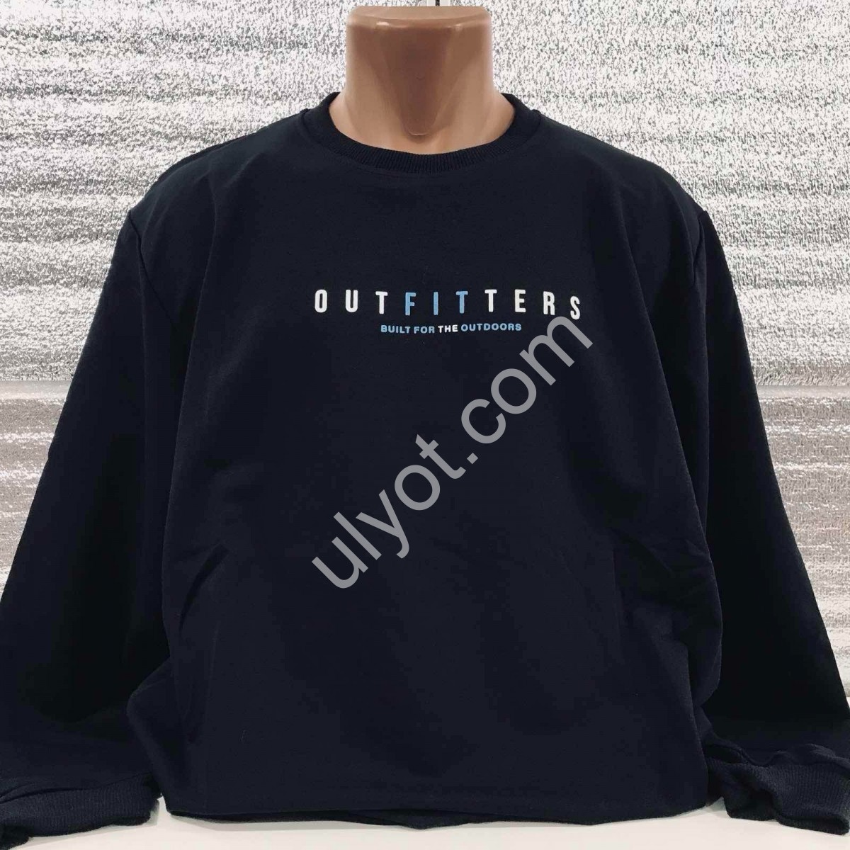 СВИТШОТ STRONGMAN (3XL-6XL) Т.СИНИЙ 