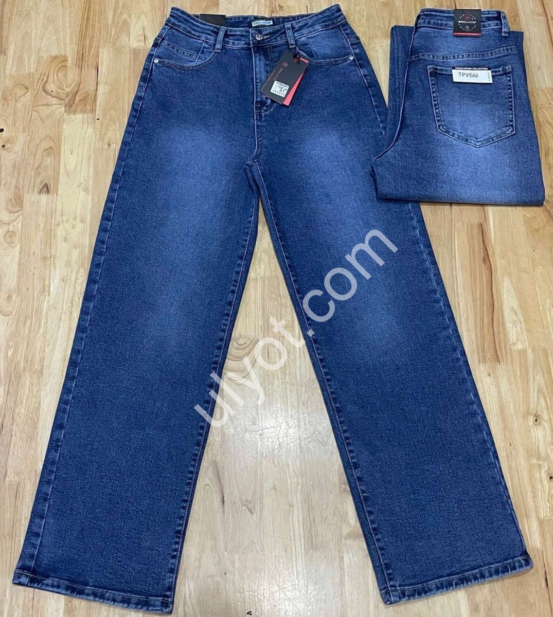 ДЖИНСИ RELUCKY (31-38) Т.СИНІЙ T0261-3