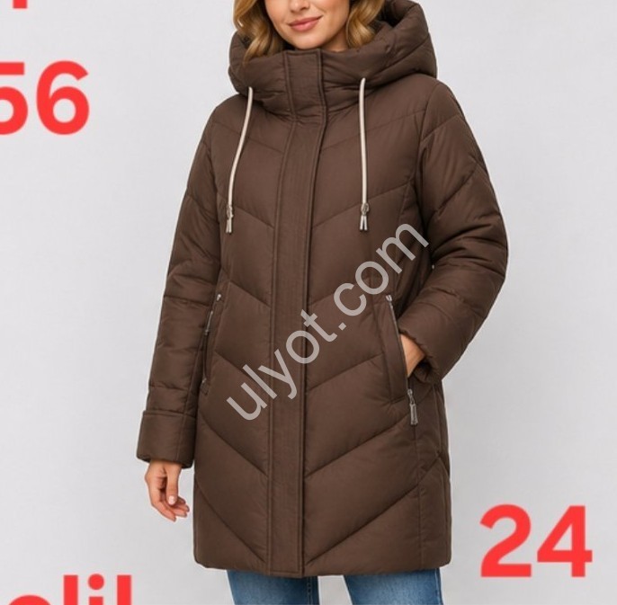 КУРТКА DESSELIL (46-56) ШОКОЛАД 621