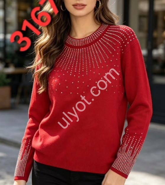СВИТЕР (ONE SIZE 48-54) МИКС 3167