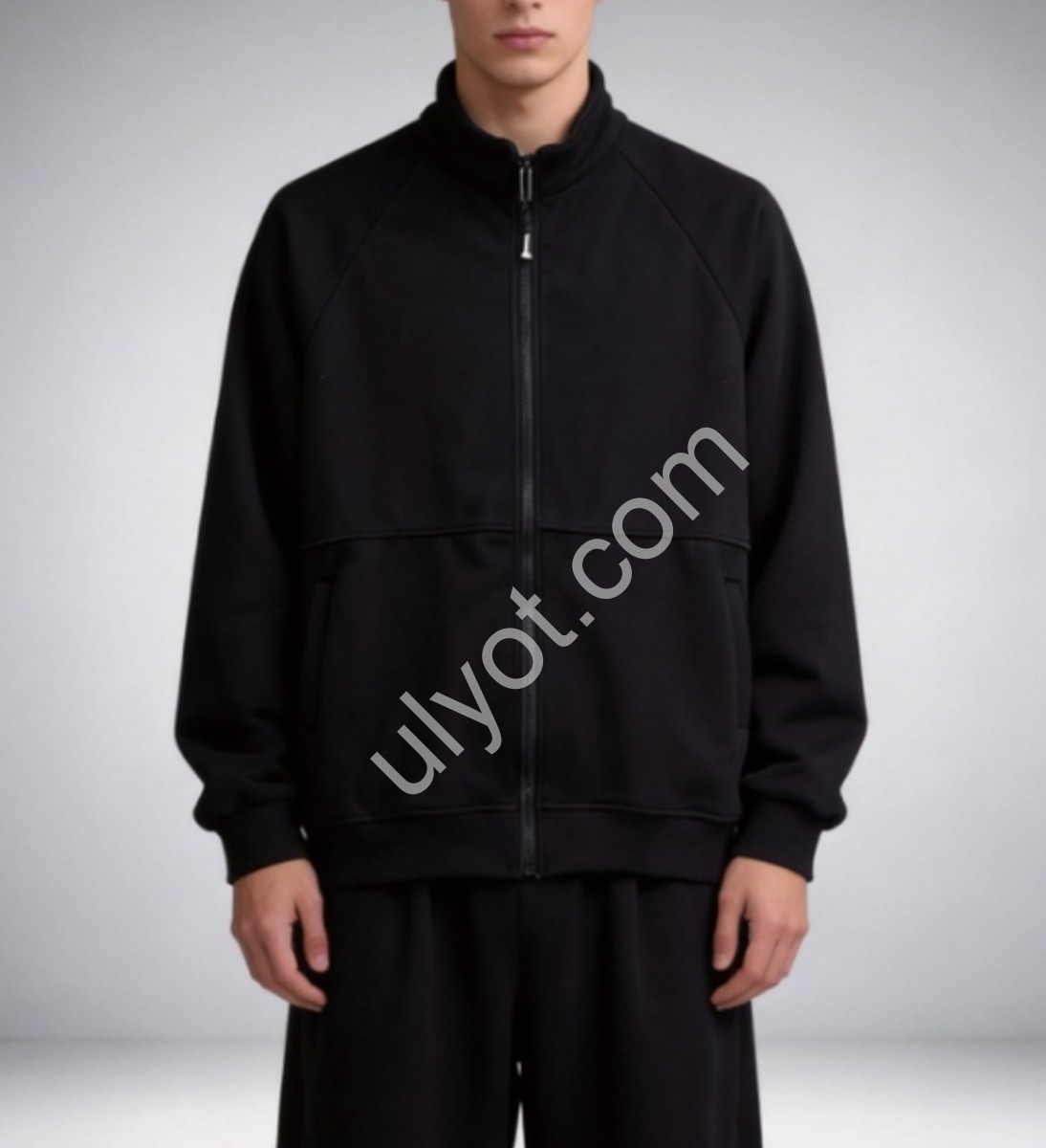 ХУДИ (XL-4XL) ФЛИС ГРАФИТ 916