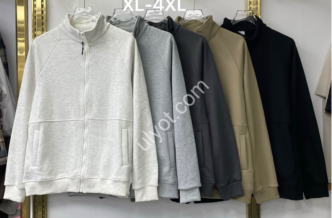 ХУДИ (XL-4XL) ФЛИС ГРАФИТ 916