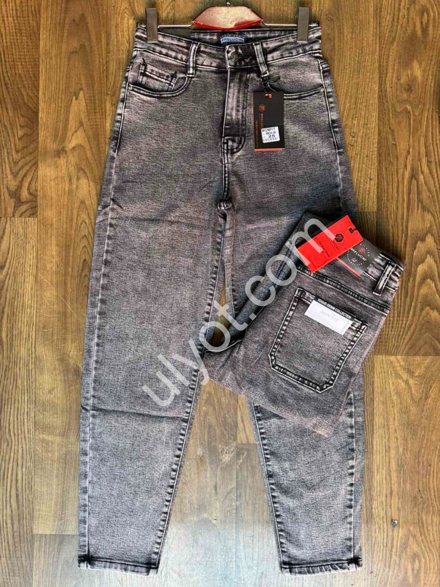 ДЖИНСЫ RELUCKY (25-30) СЕРЫЙ 624