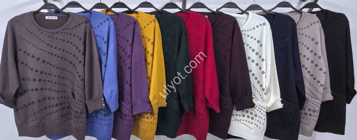 СВИТЕР (ONE SIZE 54-56) МИКС 5132