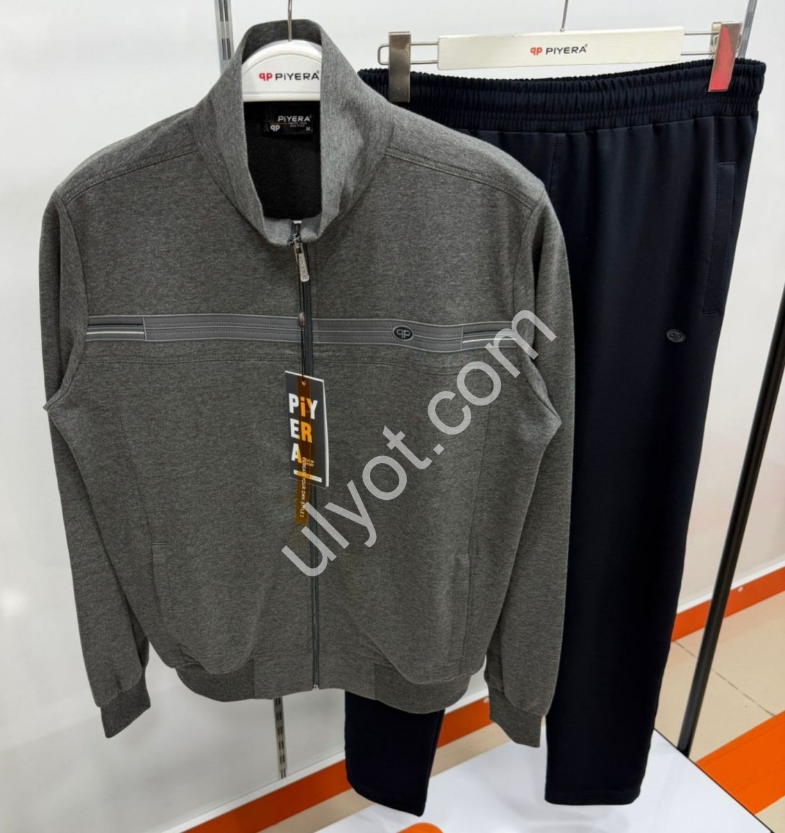CПОРТ.КОСТЮМ ПИЕРА (M-3XL) ПРЯМОЙ АНТРАЦИТ 7914