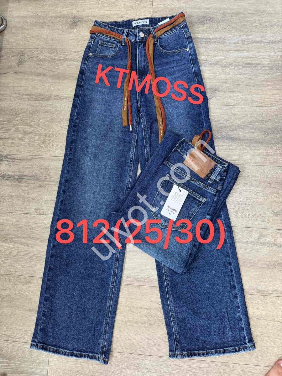 ДЖИНСЫ KT.MOSS (25-30) Т.СИНИЙ 812