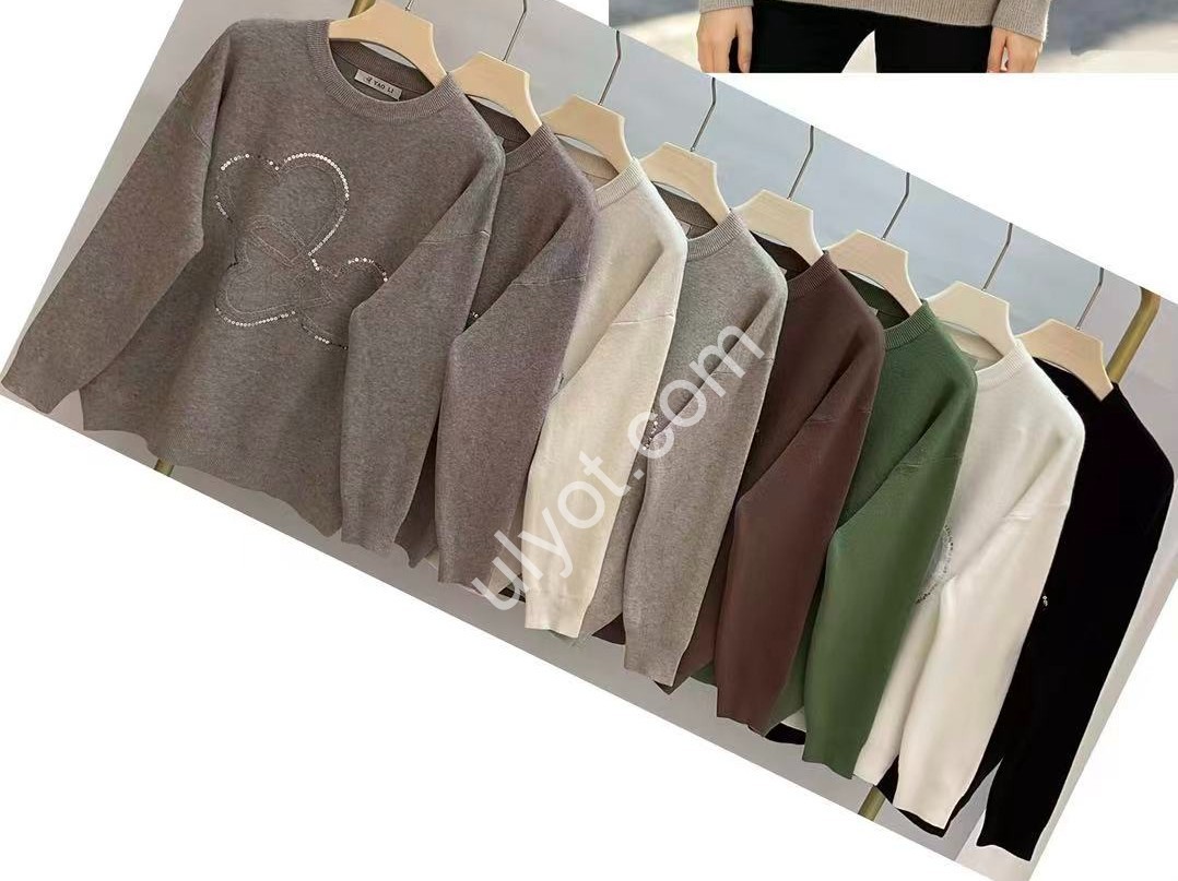СВИТЕР (ONE SIZE 50-54) МИКС 333