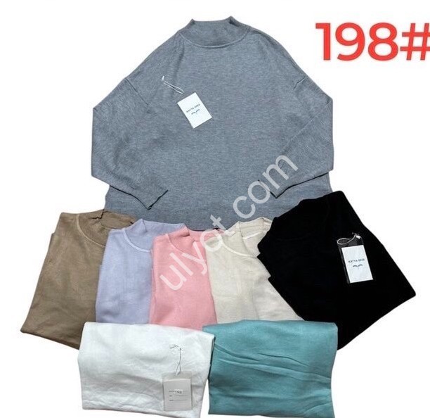 СВИТЕР (ONESIZE 48-52) МИКС 198