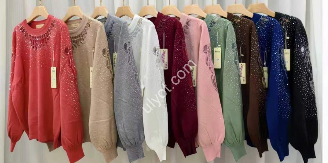 СВИТЕР (ONE SIZE 48-52) МИКС 7123