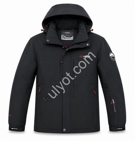 КУРТКА AUDSA (M-3XL) ЧОРНИЙ 26012