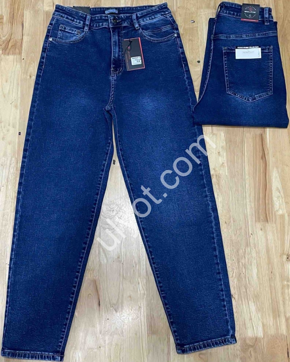 ДЖИНСЫ RELUCKY (31-38) Т.СИНИЙ M0833-3
