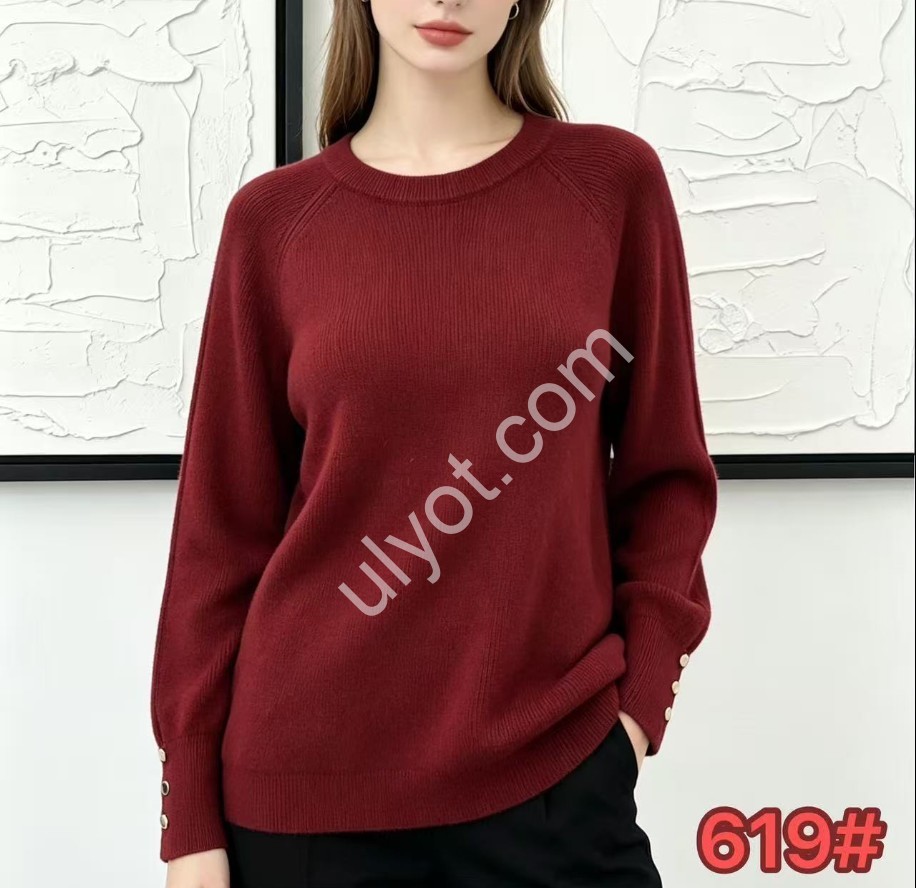 СВИТЕР (ONE SIZE 50-54) МИКС 619