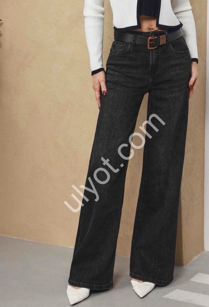 ДЖИНСЫ M.SARA (XS-XL) ГРАФИТ 5165