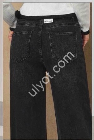ДЖИНСЫ M.SARA (XS-XL) ГРАФИТ 5165