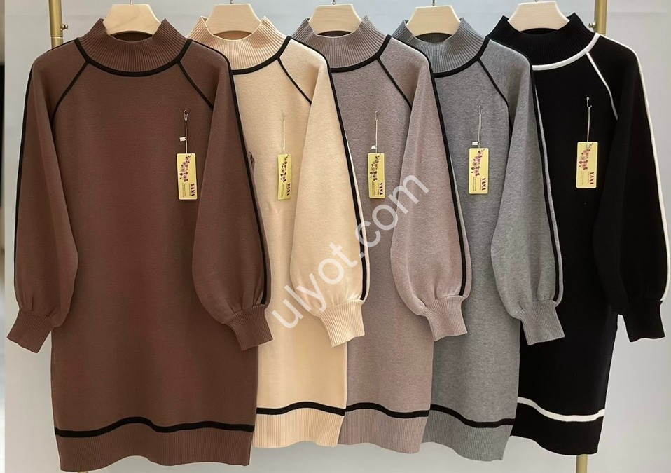 ПЛАТЬЕ (ONE SIZE 48-54) МИКС 3180