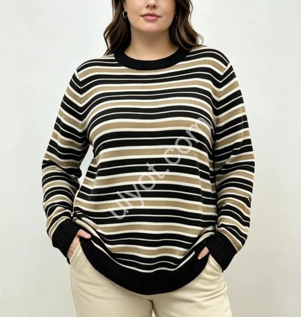 СВИТЕР (ONE SIZE 50-54) МИКС 1102