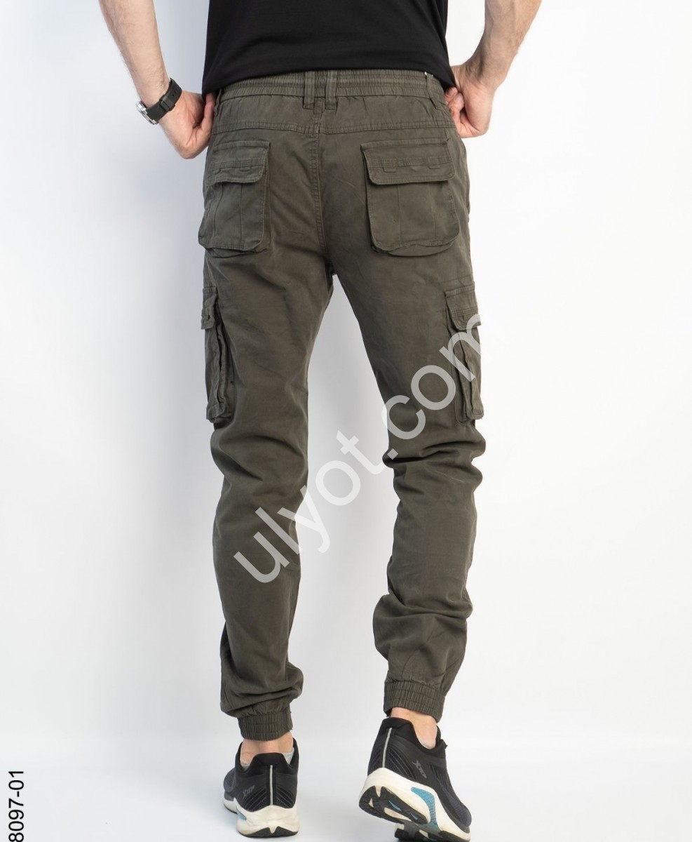 ШТАНИ (30-40) КАРГО ХАКІ 8097-01
