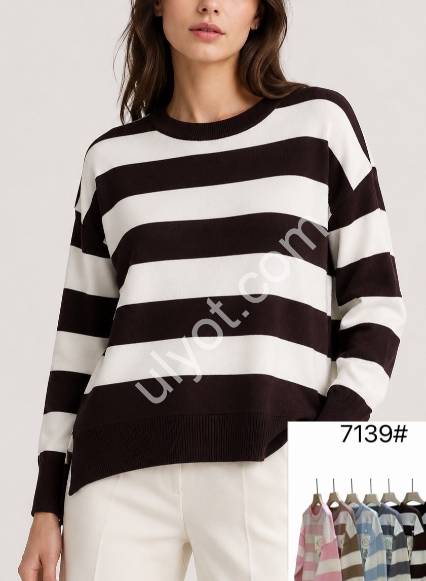 СВИТЕР (ONE SIZE 52-54) МИКС 7139