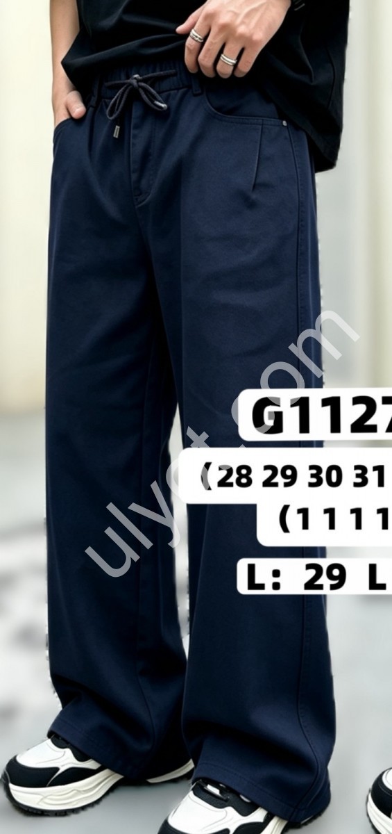 ШТАНЫ GOD BOREST (28-36) Т.СИНИЙ 1127