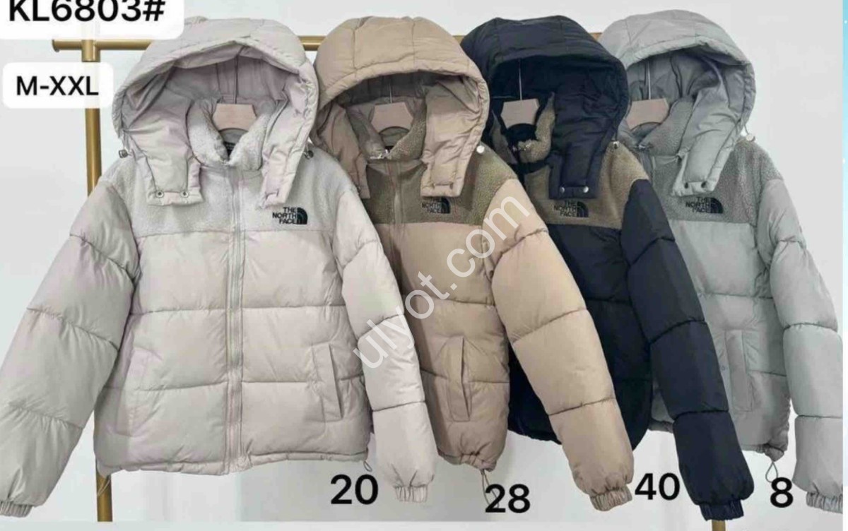 КУРТКА (M-2XL) СВ.БЕЖ KL6802