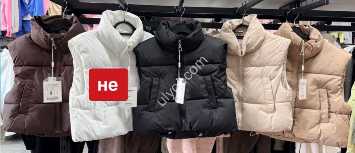 ЖИЛЕТКА (M-XL) ЧЕРНЫЙ 9201