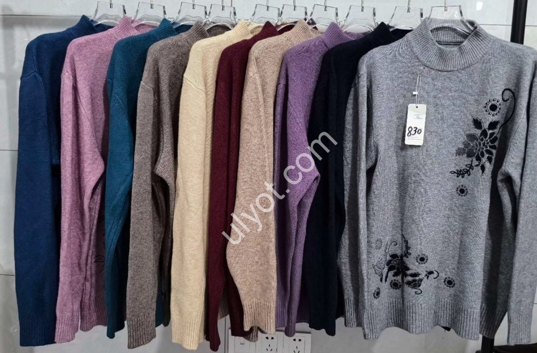 СВИТЕР (ONE SIZE 52-56) МИКС 830