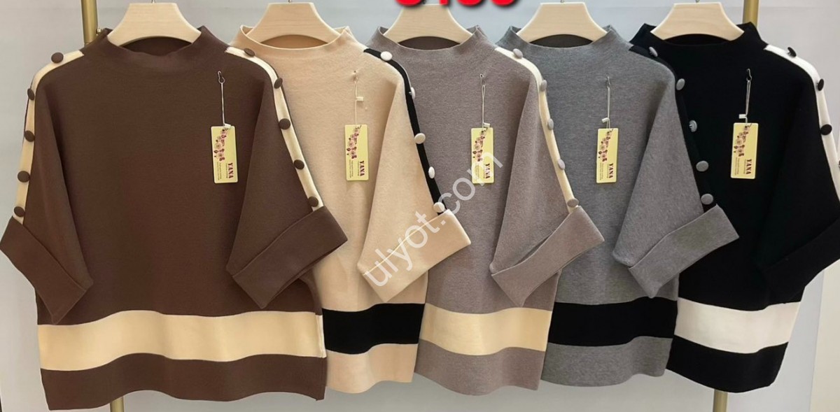 СВИТЕР (ONE SIZE 48-54) МИКС 3159