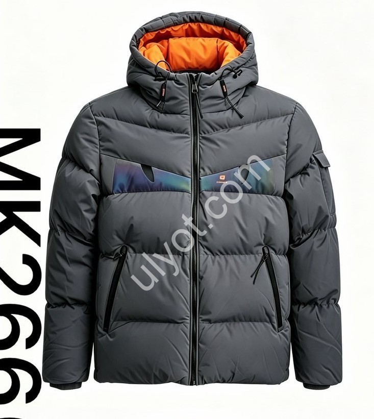 КУРТКА AUDSA (M-3XL) ГРАФИТ 266