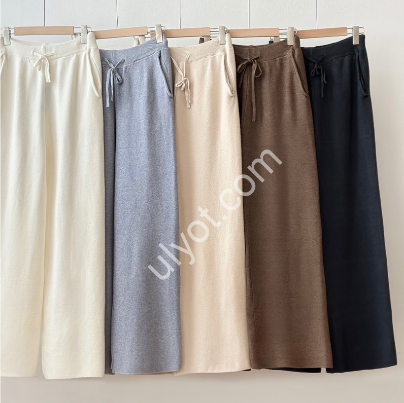 БРЮКИ (ONE SIZE ) ФЛИС ПРЯМОЙ МОЛОЧНЫЙ DM-21