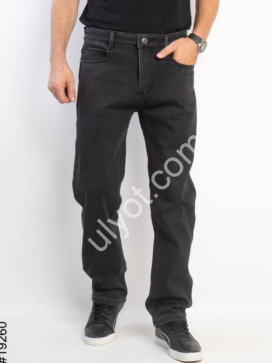 ДЖИНСЫ CAPTAIN (29-38) ГРАФИТ 19260